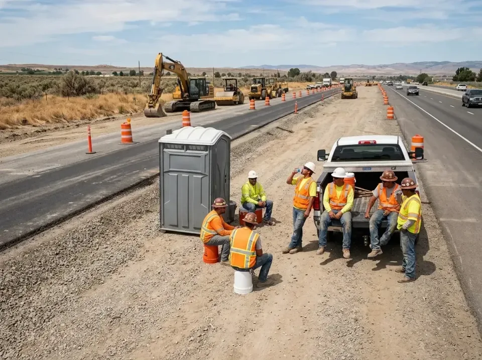 highway-road-construction-crew-007 — frequently asked questions, Porta Potty and Restroom Rentals in Valley Springs, CA